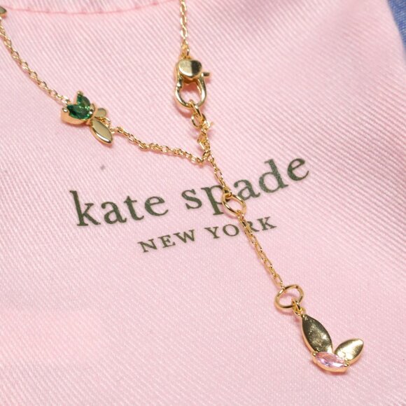 NEW Kate Spade social butterfly multi color bracelet Authentic - Picture 3 of 3